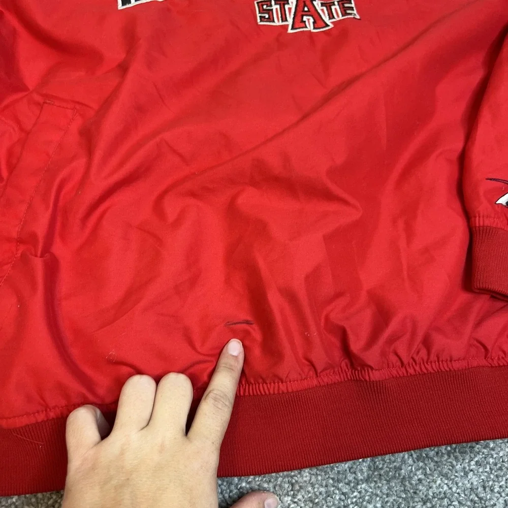 vgt‎ Arkansas State Red Wolves Sweatshirt Mens XL NCAA Football Pullover pro